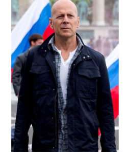 A Good Day to Die Hard Bruce Willis Cotton Jacket
