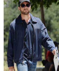 Bob Lee Swagger Shooter Blue Cotton Jacket