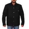 Cole Hauser Yellowstone Black Cotton Jacket