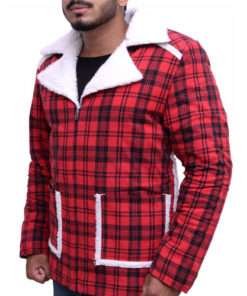 Deadpool Ryan Reynolds Red Cotton Coat