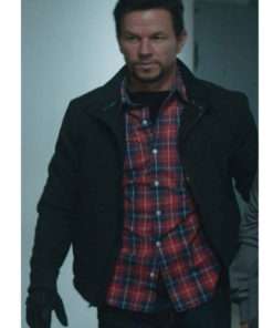 Mark Wahlberg Black Cotton Jacket