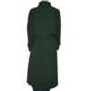 Rebecca Ferguson Green Trench Cotton Coat