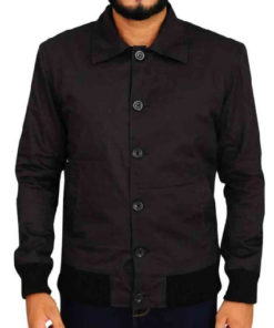 Ryan Reynolds Black Cotton Jacket