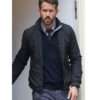 Ryan Reynolds Film Criminal Black Cotton Jacket