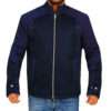 Steve Rogers Blue Cotton Jacket
