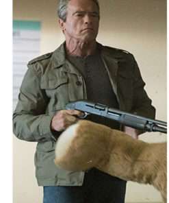 Terminator Genisys Arnold Schwarzenegger Cotton Jacket