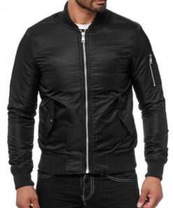 Bomber Satin Seasons MA 1 Flight Jacket