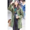 Green Cotton Coat