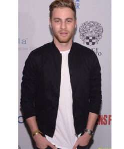 Joe Jonas Black Cotton Jacket