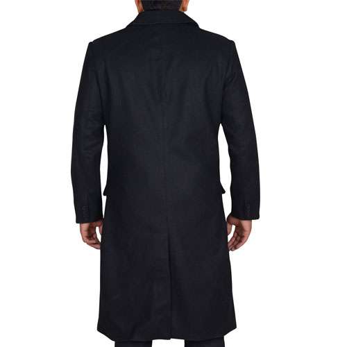Keanu Reeves John Constantine Black Cotton Coat