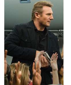 Non Stop Liam Neeson Cotton Jacket