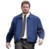 Parks and Recreation Chris Pratt Blue Cotton Jacket