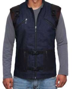 Rocket Raccoon Avengers Infinity War Cotton Blue Vest
