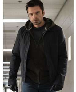 The Falcon and the Winter Soldier Black Cotton Jacket