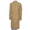 Cotton Trench Beige Jennifer Lopez Coat