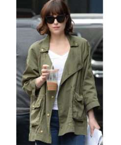 Dakota Johnson Classic Cotton Jacket