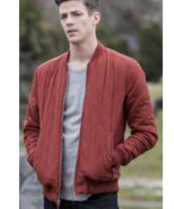 Grant Gustin The Flash Season 5 Cotton Jacket