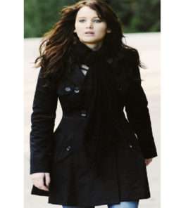 Jennifer Lawrence Cotton Trench Coat