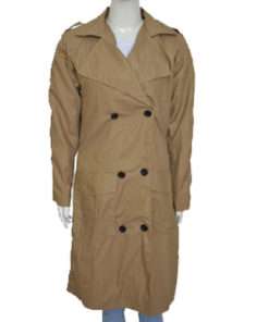 Jennifer Lopez Trench Cotton Trench Coat