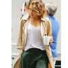 Jennifer Lopez Trench Cotton Trench Coat