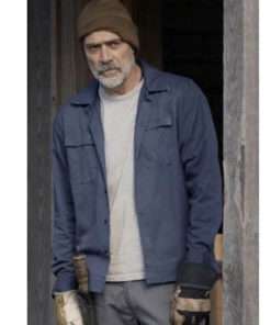 The Walking Dead Negan Blue Cotton Jacket
