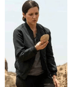 Westworld Shannon Woodward Grey Jacket
