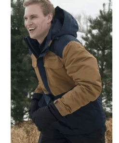 Winter Romance Nate Brown and Blue Jacket