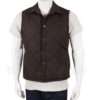 Kevin Costner Yellowstone John Dutton Quilted Vest