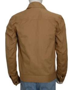 Mark Wahlberg Brown Cotton Jacket
