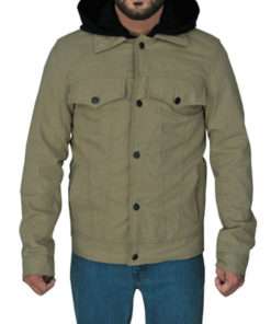 Cotton Hoodie Grey Jacket