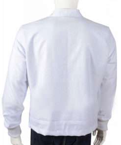 Ford vs Ferrari Christian Bale White Jacket