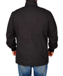 Mens Cotton Grey Jacket