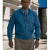 Ryan Reynolds Free Guy Blue Bomber Cotton Jacket