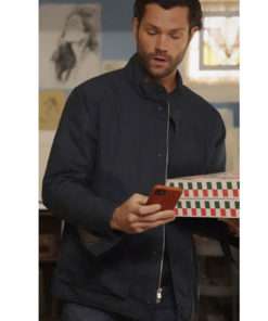 Walker Jared Padalecki Blue Cotton Jacket