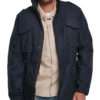 Jared Padalecki Walker Cordell Walker Blue Cotton Jacket