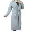 Rebecca Ferguson MI6 Grey Trench Cotton Coat