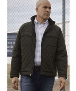 Coby Bell Walker Quilted Green Cotton Jacket