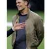 Post Game Tom Brady Footballer Cotton Jacket