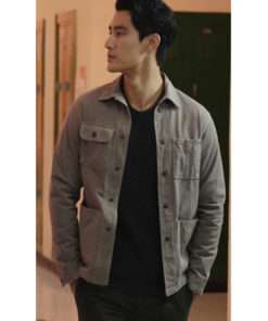 Walker Alex Landi Grey Cotton Jacket