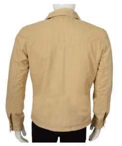 Denim Richards Yellowstone Colby Tan Brown Cotton Jacket