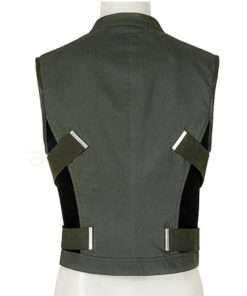 Florence Pugh Black Widow 2020 Yelena Belova Black Cotton Vest