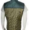 Green and Beige Vest