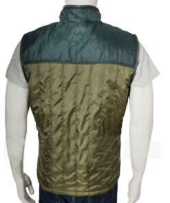 Green and Beige Vest