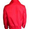 James Dean Red Bomber Jacket