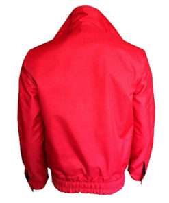 James Dean Red Bomber Jacket