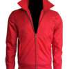 Rebel Without A Cause James Dean Red Bomber Cotton Jacket