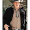 Black Cotton John Dutton Jacket