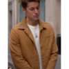 Emily in Paris Gabriel Brown Cotton Jacket