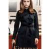 Kingsman Roxy Black Cotton Coat