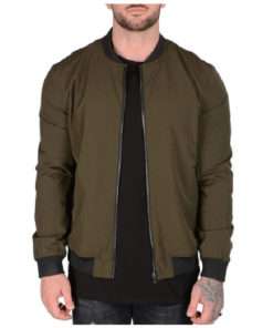 Riley MA-1 Olive Green Bomber Jacket
